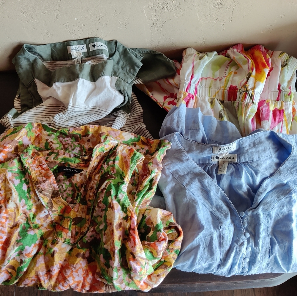 Linen Clothing Lot